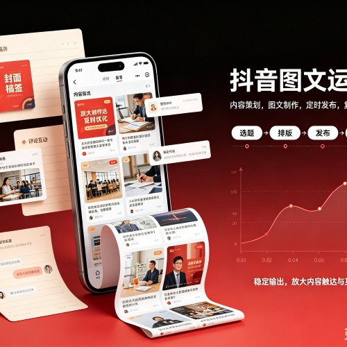 无为抖音图文代运营服务
